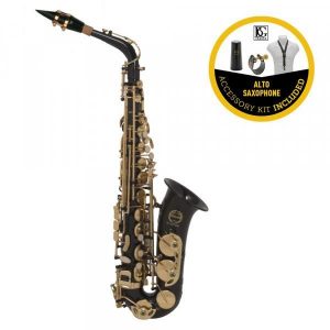 Saxofon Eb Alto Grassi SAL700BK + Set de Accesorii