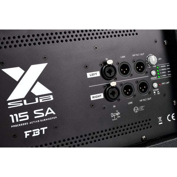Subwoofer activ FBT X-SUB 115SA - imagine 4