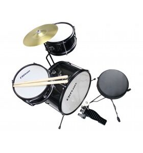 Set de tobe pentru copii Clifton Children’s Drum Kit Black