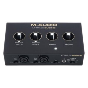 M-AUDIO M-track Duo HD – Interfață audio USB-C