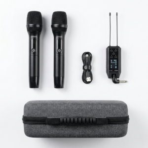 RBR D-15E – Set 2 Microfoane Fără Fir