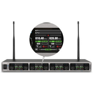 RBR BM-7078 HB Sistem Wireless UHF 4 Microfoane + 4 Headset