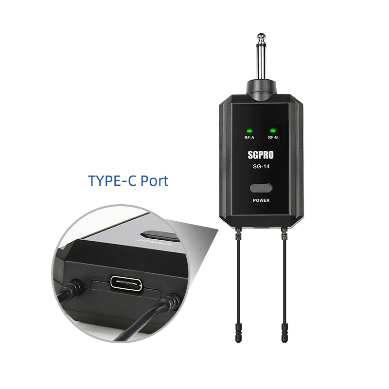 Sistem Wireless UHF pentru Microfon Headset/Lavalier SG-14 - imagine 3