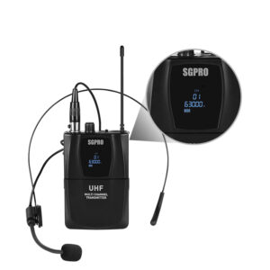 Sistem Wireless UHF pentru Microfon Headset/Lavalier SG-14