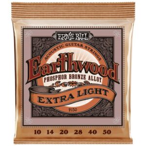 Ernie Ball 2150 Earthwood Phosphor Bronze – Corzi Chitară Acustică
