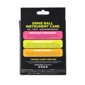 Ernie Ball Instrument Care + Cloth – Kit pentru Curățarea Instrumentelor