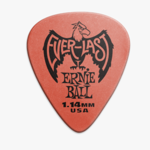 Ernie Ball Everlast Pick Red 1.14 mm 12 Pack – Pene pentru Chitară