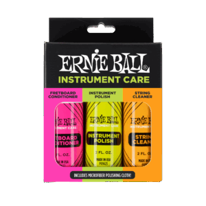 Ernie Ball Instrument Care + Cloth – Kit pentru Curățarea Instrumentelor