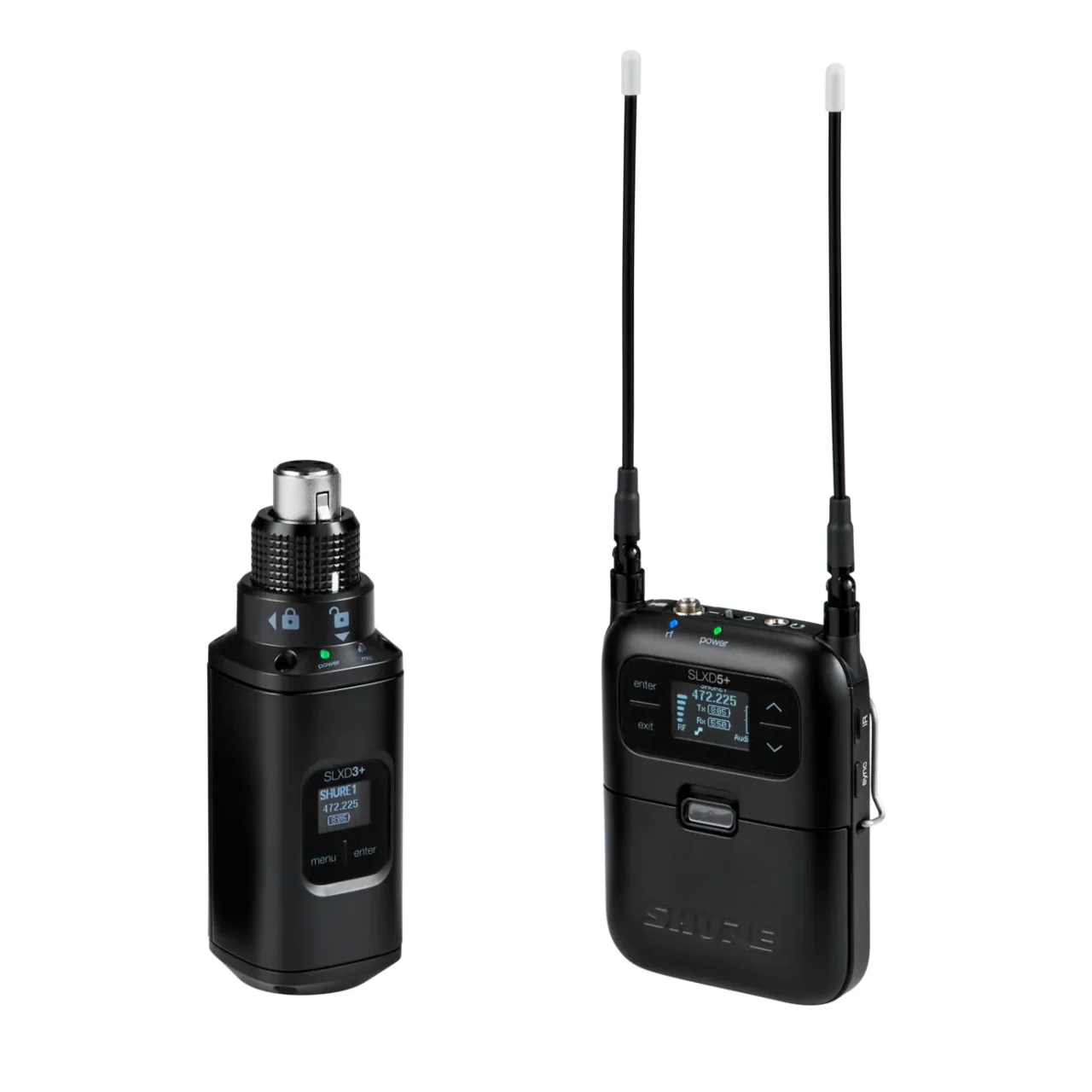SHURE SLXD35+/G65 (470-606 MHz)